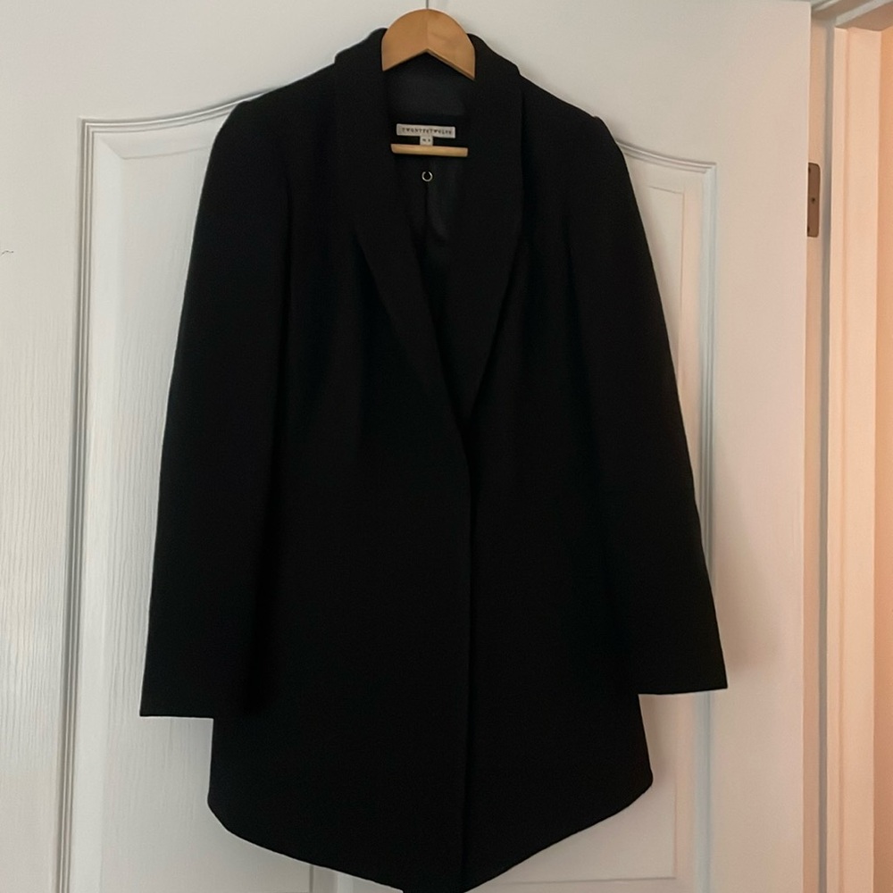 Pepe Jeans TwentyTwelve Asymmetric Wool Coat